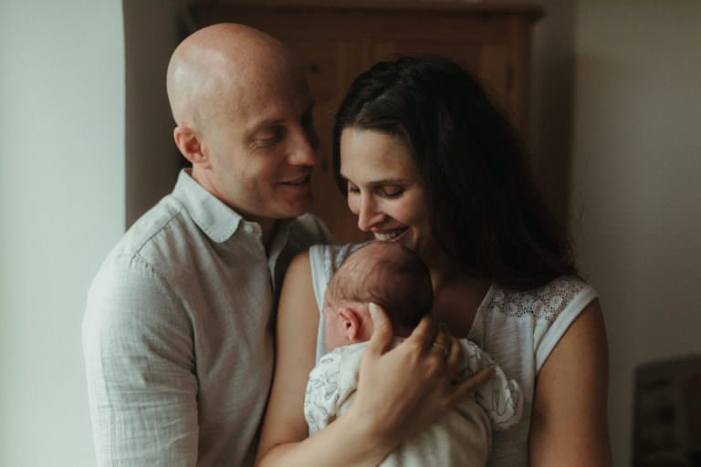 newborn family photography in Devon